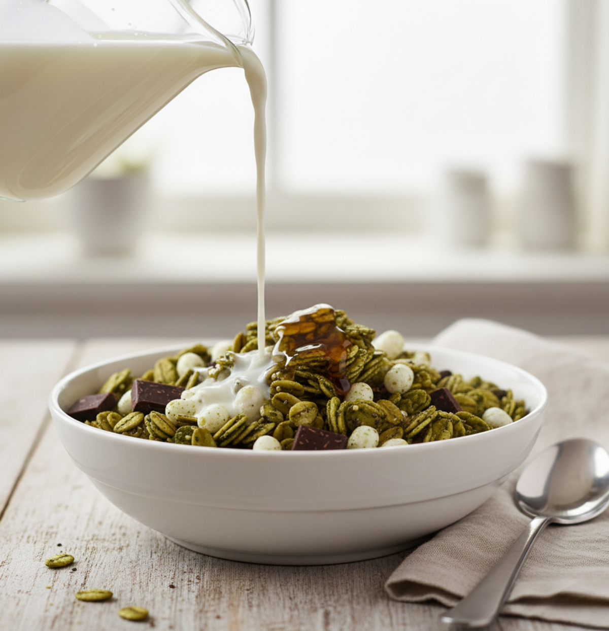 Duo dégustation Healthy Granola Matcha croquant et Moelleux