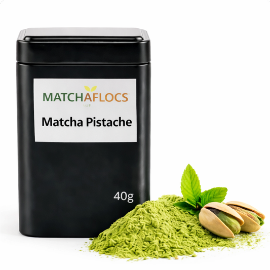 Matcha Pistache – Gourmand & Énergisant