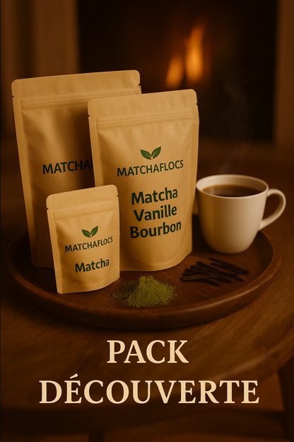 Pack Découverte Matchaflocs - 2 Saveurs