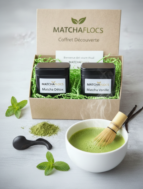 Pack Découverte Matchaflocs - 2 Saveurs