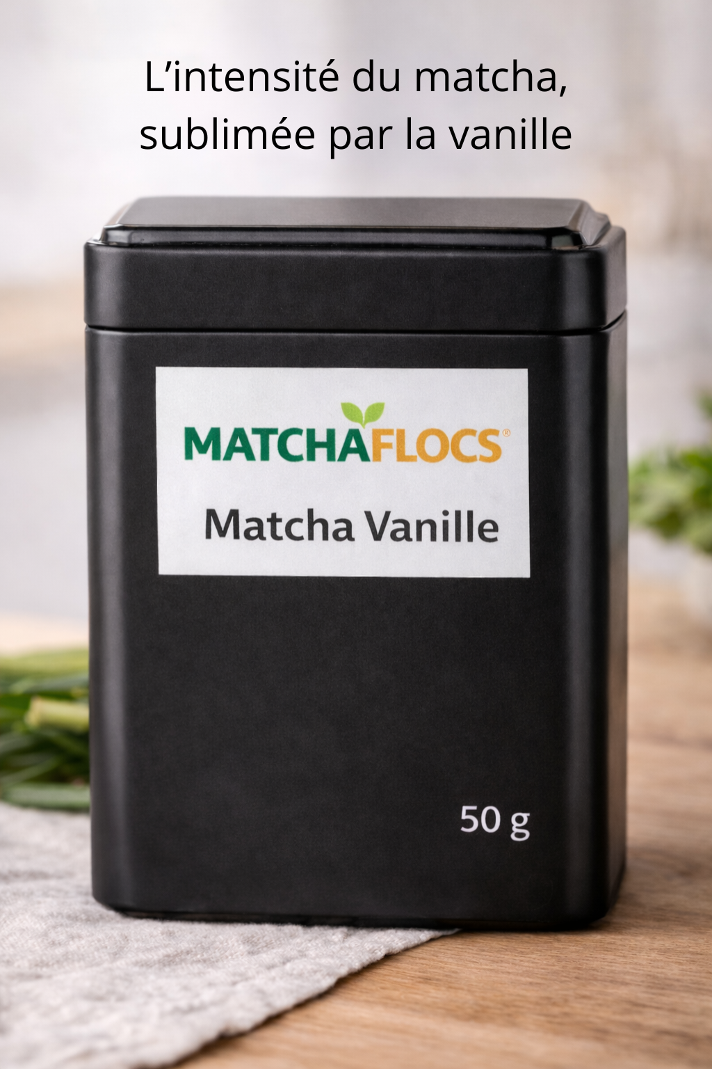 Matcha douceur & focus - vanille bourbon