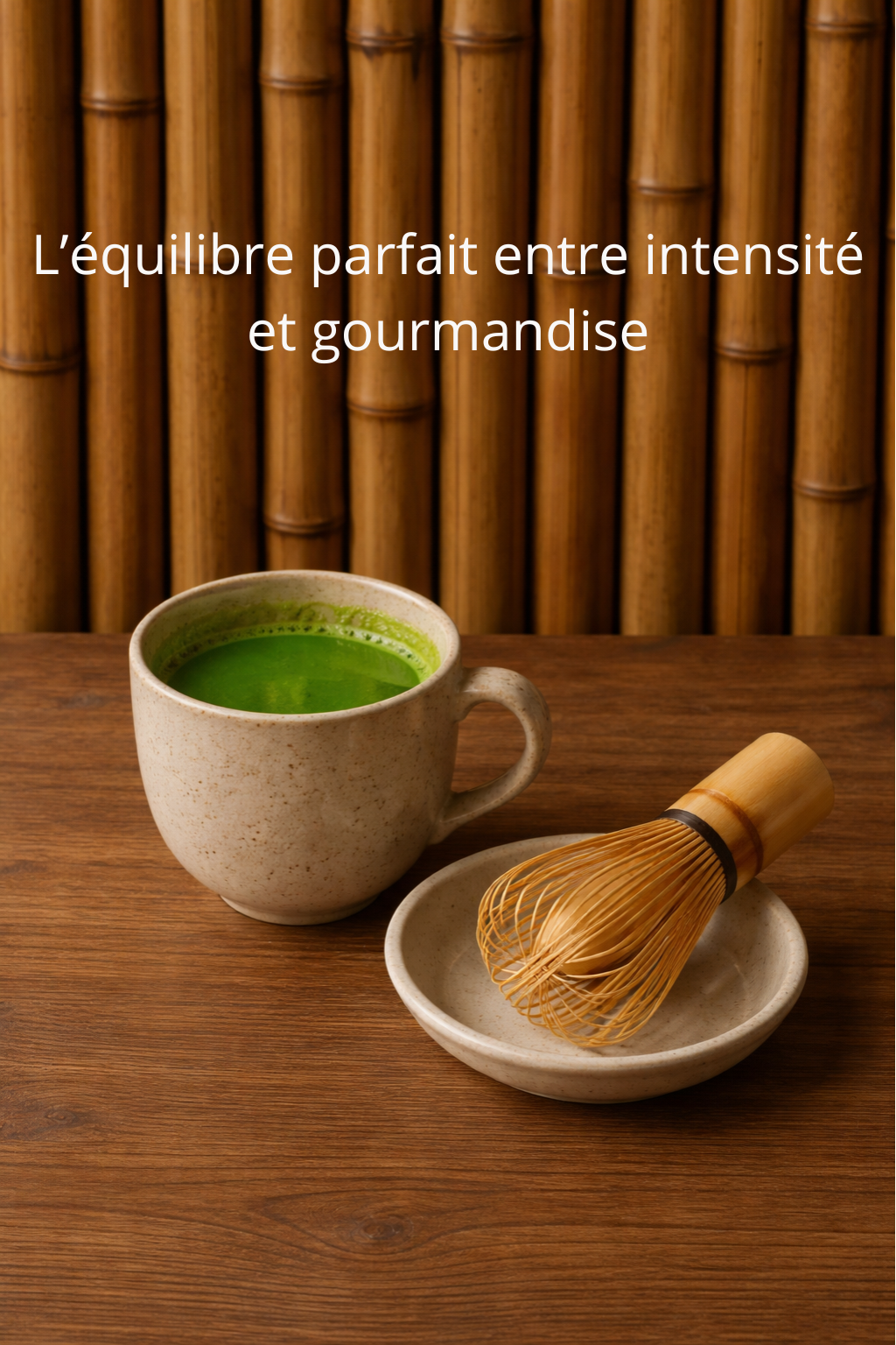 Matcha douceur & focus - vanille bourbon