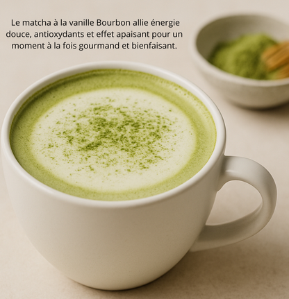Matcha premium vanille bourbon